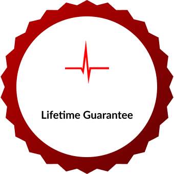 CPR SMART lifetime guarantee seal